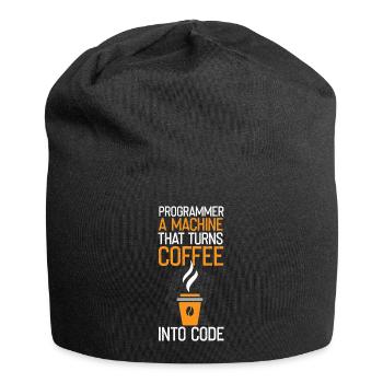 Funny programmer saying - Jersey Beanie - black - Front