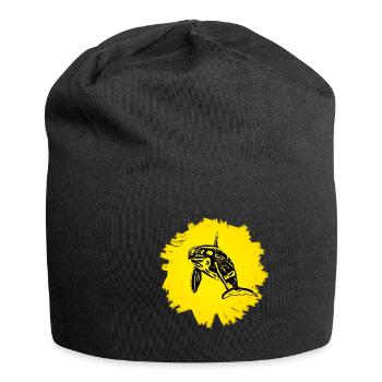 killer whale - Jersey Beanie - black - Front