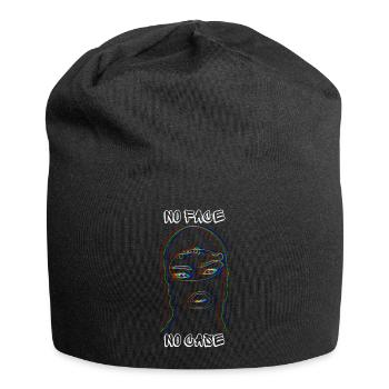No face no problem - Jersey Beanie - black - Front