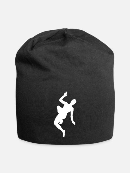 Water Blob - Jersey-Beanie - Schwarz