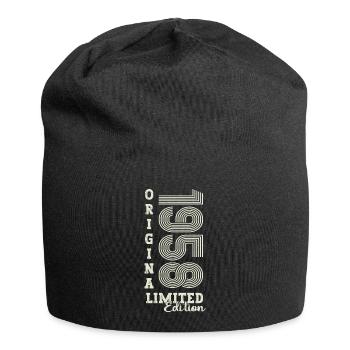 Cadeau original vintage 1958 64ème anniversaire - Bonnet en jersey - noir - Devant