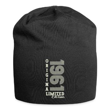 Original vintage 1961 61st birthday gift - Jersey Beanie - black - Front