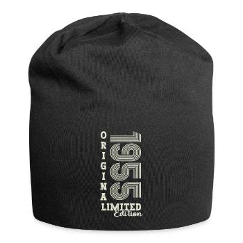 Original vintage 1955 67th birthday gift - Jersey Beanie - black - Front
