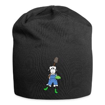 Gardening Gardener - Jersey Beanie - black - Front