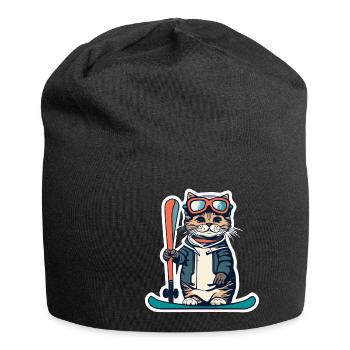 Snowboard - Jersey-Beanie - Schwarz - Vorne