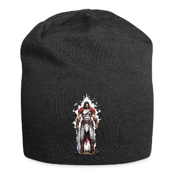 Retro Gaming Pixel Art Arcade Conception de jeux vidéo - Bonnet en jersey - charbon - Devant
