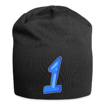 1 Gagnant - Bonnet en jersey - noir - Devant
