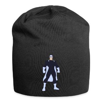 Be a Superhero! Be brave! - Jersey Beanie - black - Front