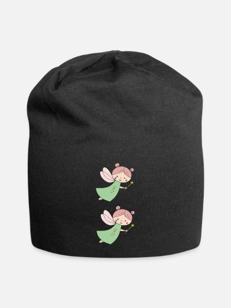 Fee double - Jersey Beanie - black