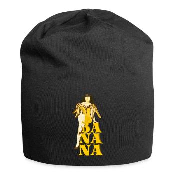 Pinup Banane - Jersey-Beanie - Schwarz - Vorne