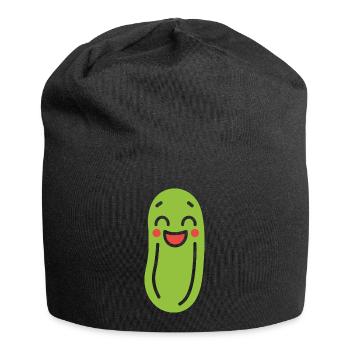 concombre - Bonnet en jersey - noir - Devant