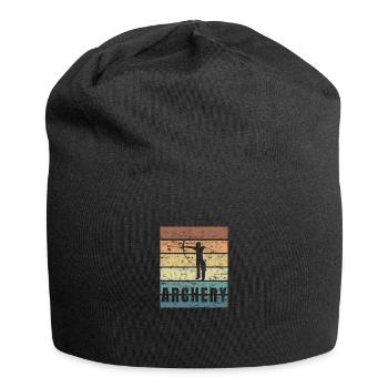 Archery Archery Bow Arrow Crunge - Jersey Beanie - black - Front