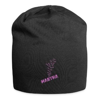 Wasser Martha - Jersey-Beanie - Schwarz - Vorne