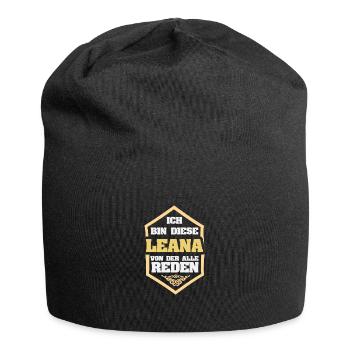 Nickname Leana - Jersey Beanie - black - Front
