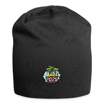 Malle 2025 Mallorca Palme - Jersey-Beanie - Schwarz - Vorne