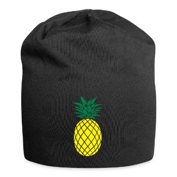 ANANAS STYLIZED - Jersey Beanie - black - Front
