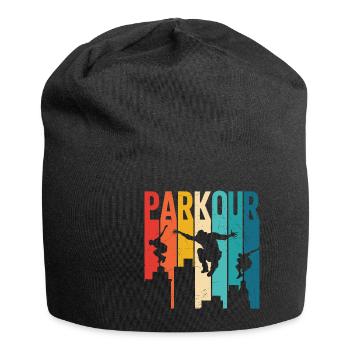 Parkour - Jersey Beanie - black - Front