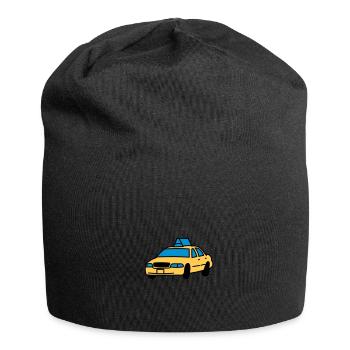 Taxi - Jersey-Beanie - Schwarz - Vorne