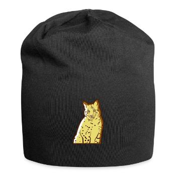 Wild Cat Wildcat Lynx - Jersey Beanie - black - Front