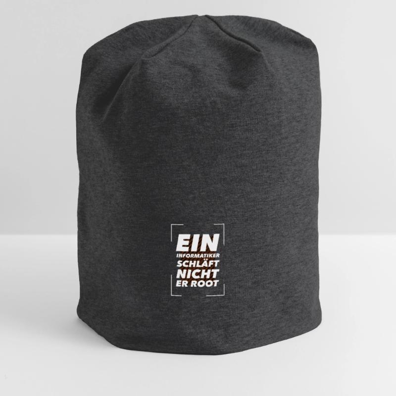 Informatiker Programmierer Admin Nerd Geschenk Jersey-Beanie