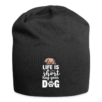 Dog - Jersey Beanie - black - Front