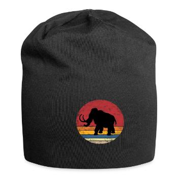 Millésime vintage - Bonnet en jersey - noir - Devant