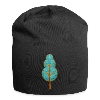 arbre - Bonnet en jersey - noir - Devant