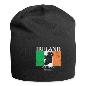 Irlande Galway Europe - Bonnet en jersey - noir - Devant