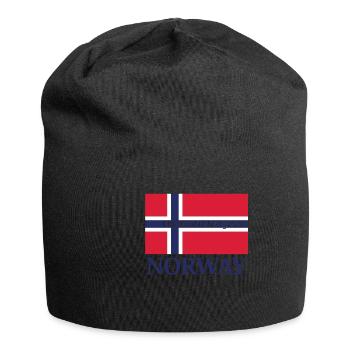Norvège Trondheimfjord Scandinavie Fjords Vacances - Bonnet en jersey - noir - Devant