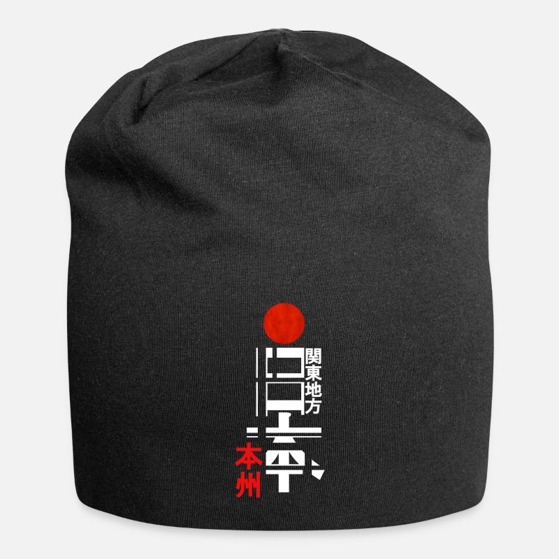 Kanto - Jersey Beanie - black