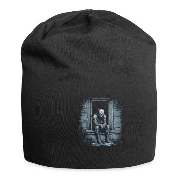 Dog Wolf Werewolf Cerberus Hellhound myth - Jersey Beanie - black - Front