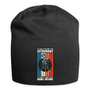 Astronomy Space Space - Jersey Beanie - black - Front