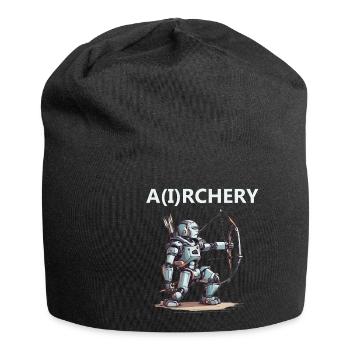Bogenschütze - Jersey-Beanie - Schwarz - Vorne