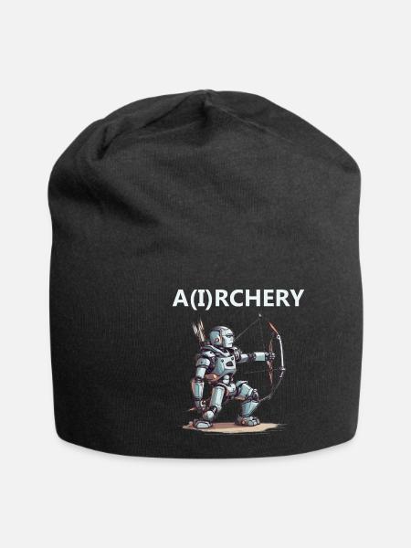 Bogenschütze - Jersey-Beanie - Schwarz