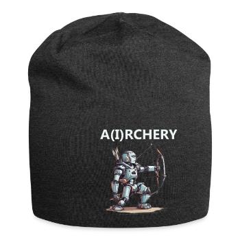 Bogenschütze - Jersey-Beanie - Anthrazit - Vorne