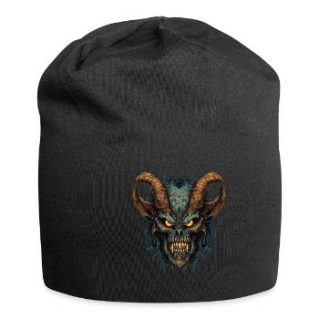 Monster Monster Demon Devil Vampire Guhl Zombie - Jersey Beanie - black - Front