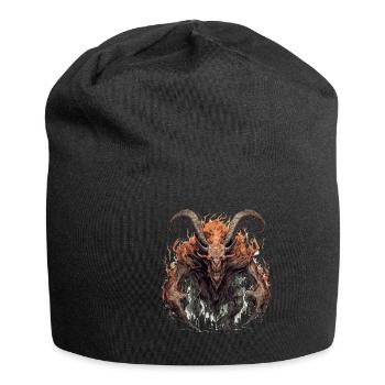 Monster Monster Demon Devil Vampire Guhl Zombie - Jersey Beanie - black - Front