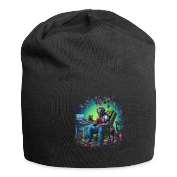 Monster Monster Demon Devil Vampire Guhl Zombie - Bonnet en jersey - noir - Devant