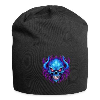 Monster Monster Demon Devil Vampire Guhl Zombie - Jersey Beanie - black - Front