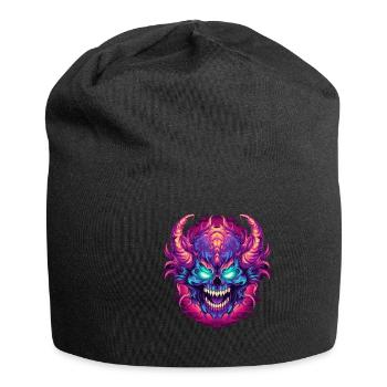 Monster Monster Demon Devil Vampire Guhl Zombie - Jersey Beanie - black - Front