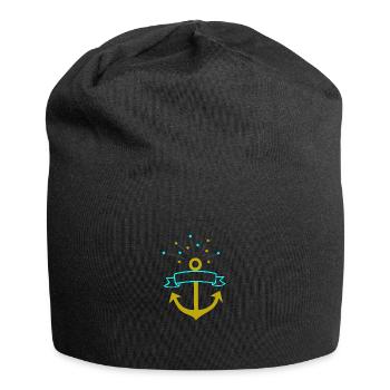 USA Anchor Gift America American USA Vereini - Jersey Beanie - black - Front