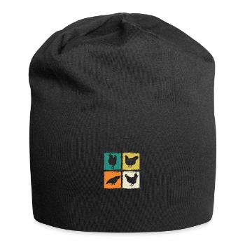 Poules Poule - Bonnet en jersey - noir - Devant