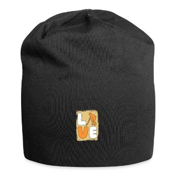 Joueurs de hockey sur gazon Hockey sur gazon - Bonnet en jersey - noir - Devant