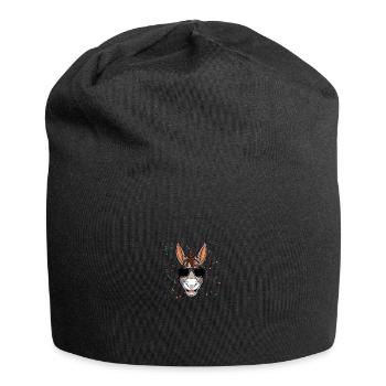 Donkey - Jersey Beanie - black - Front