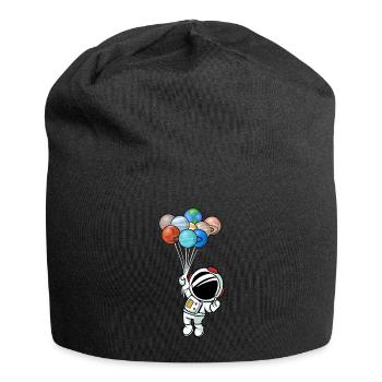 Astronaute - Bonnet en jersey - noir - Devant