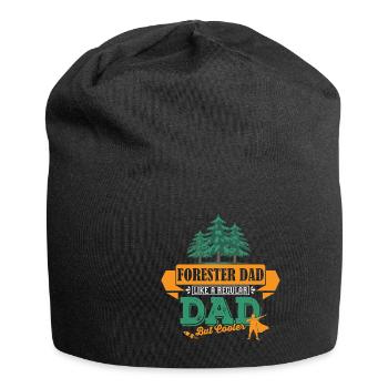 Förster Vater Papa cooler - Jersey-Beanie - Schwarz - Vorne