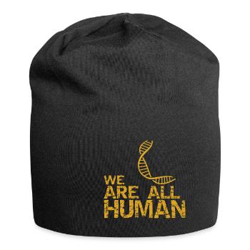 nous sommes tous humains - ADN - Bonnet en jersey - noir - Devant