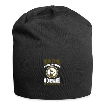 Hunting Hunting Hunter Rifle Shooting Game Hunting - Jersey Beanie - black - Front