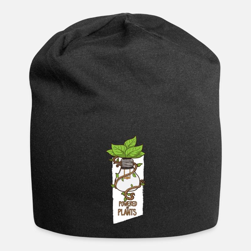 Vegan - Jersey Beanie - black
