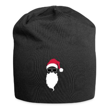 Santa Claus cool Santa Claus - Jersey Beanie - black - Front
